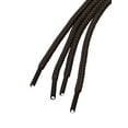 thumbnail image 3 of INSPIRE CHIC Unisex Thick Solid Color Round Shoelaces for Leather Boots Dark Brown 140 cm/55", 3 of 4