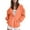 *Orange, variant on BODOAO Zip Up Hoodie Women Long Sleeve Sweatshirts Fall Outfits 2025 Oversized Hoodies Casual Fashion Jackets Fall Jacket Pocket Sweatshirt Clothing Zipper Track Jacket Solid Color Tops Green L