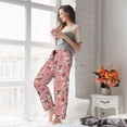 thumbnail image 5 of Sikiie Rose Flowers Women’s Ultra-Soft Comfy Lounge Pants Sleepwear Comfy Lounge Pants Drawstring Sleep Bottoms with PocketsLarge, 5 of 6