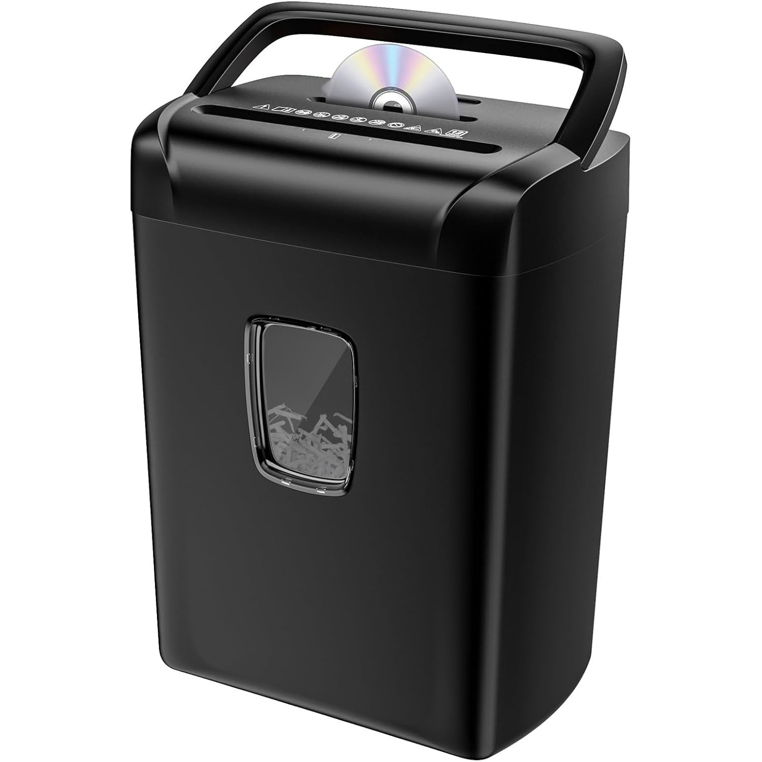 14-Sheet Paper Shredder for Home Office Use, 10-Minute Cross Cut Shredder with 5.5 Gallons Bin, P-4 High Security Heavy Duty Office Shredder Shred CD/Credit Card