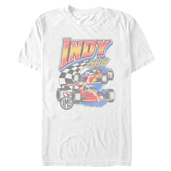 Mens Indy 500 Retro Race T Shirt