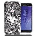 thumbnail image 1 of MUNDAZE Samsung J3 2018/J3 Star/J3 Achieve Tattoo Skull Girl TPU Gel Phone Case Cover, 1 of 1