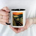 thumbnail image 3 of CafePress - Scream 70Th Mug - 11 oz Ceramic Mug - Novelty Coffee Tea Cup, 3 of 3