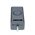 thumbnail image 1 of 15W Wireless Fast Charge 21x18650 Powerbank Case PD QC for Phones Charging Push-Pull DIY Mobile Power Bank Shell Black, 1 of 7