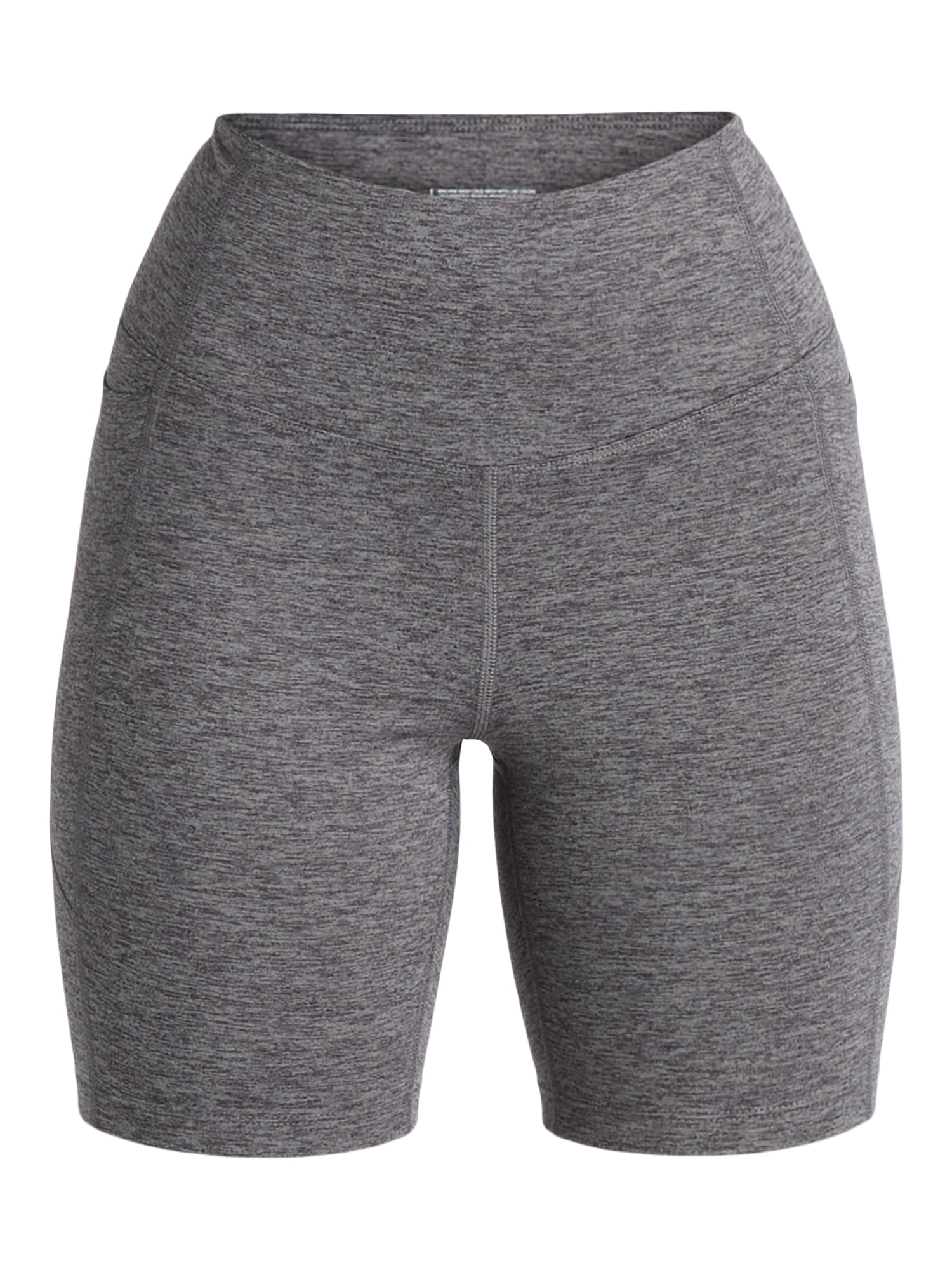 Athletic Works Women's and Women's Plus High Rise Bike Shorts, Size XS-4X