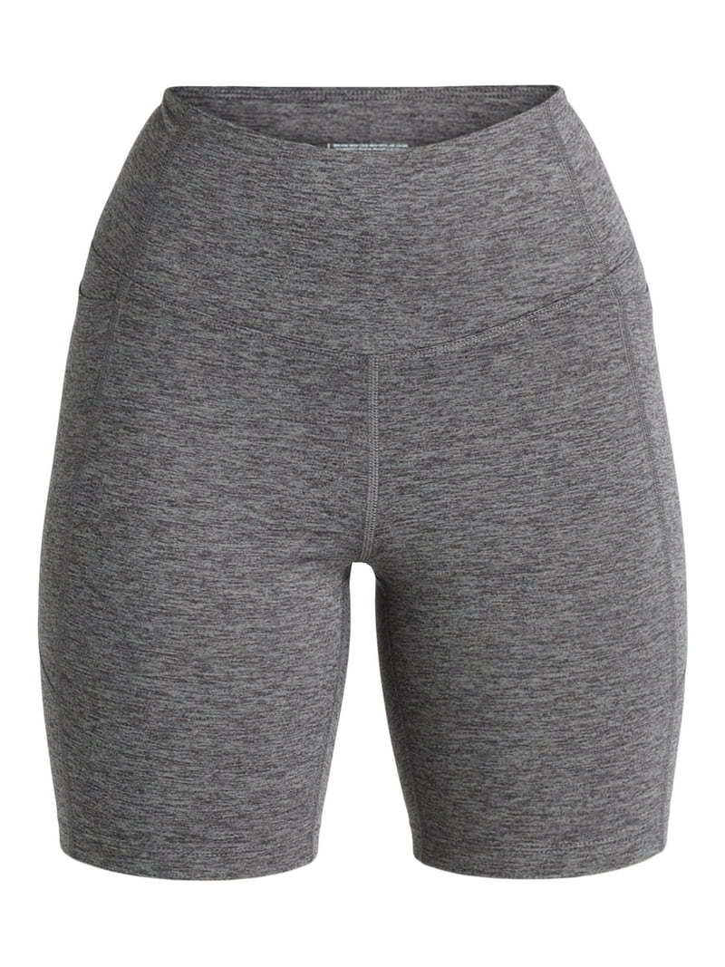 Athletic Works Women's High Rise Bike Shorts 7 Inch Inseam