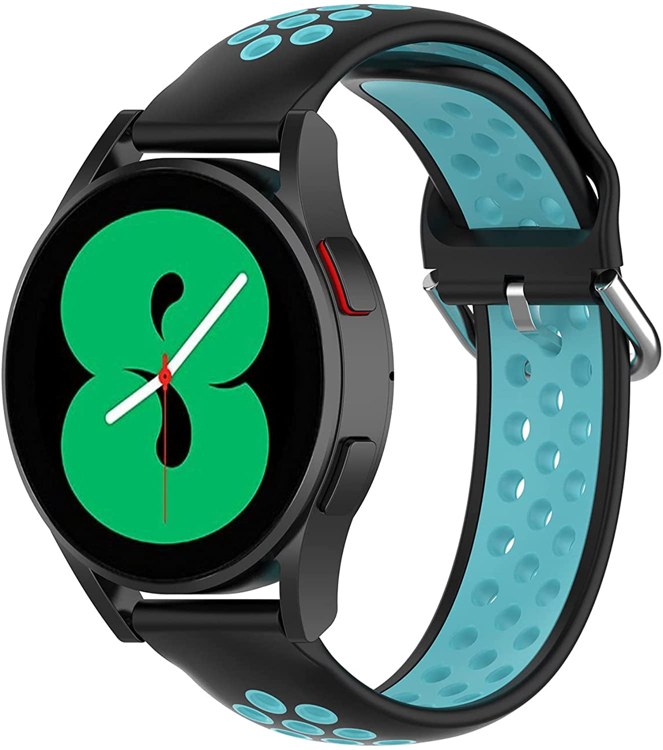 Replacement Compatible with Samsung Galaxy Watch 4 40mm/Galaxy Active 2  Watch Bands, 20mm Silicone Watch Strap Breathable Wristbands for Galaxy  Watch 3 41mm | Walmart Canada
