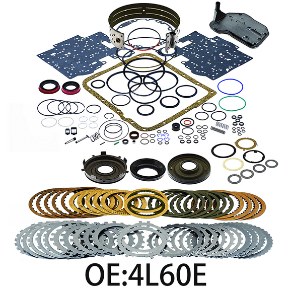 WOLFWO 4L60E Transmission Super Master Rebuild Kit with Steels & Pistons 2004 & Up