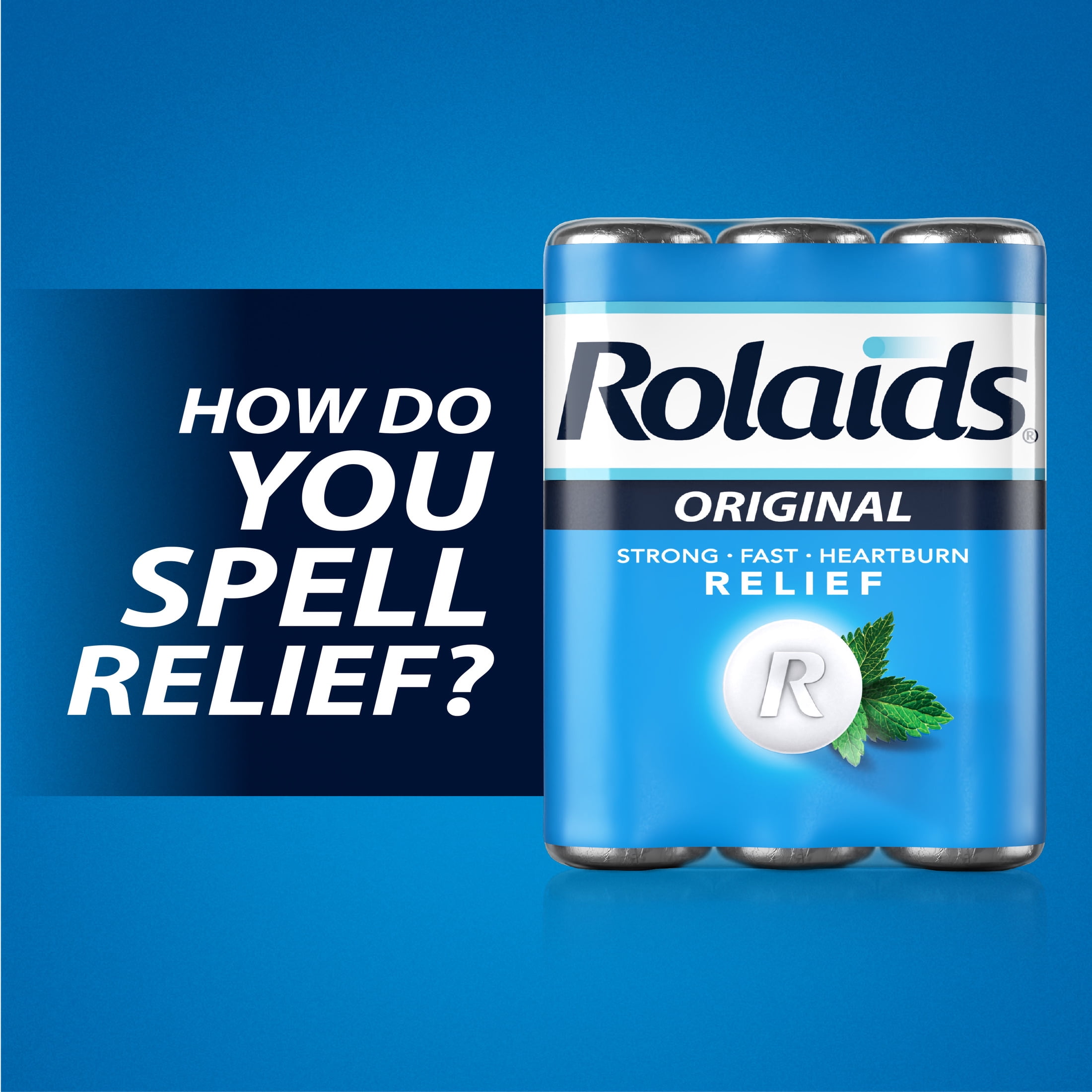 Rolaids Original Strength, 30 Chewable Tablets, Mint