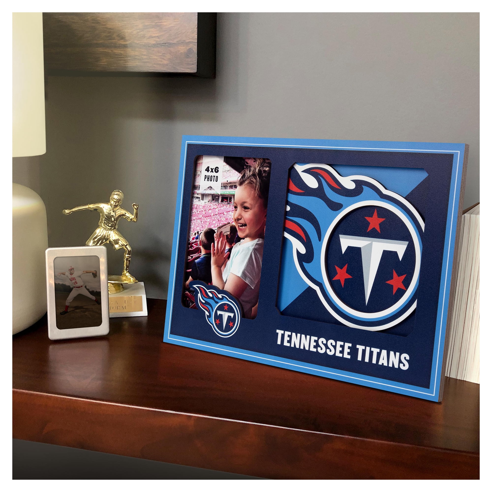 IDNA Tennessee Titans 3D Logo Series Picture Frame