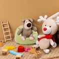thumbnail image 6 of Doll Car Seat, Handmade Bean Bag Chair for 15-17cm Doll, Anti-Slip Bottom, Cute Doll Accessories for Display, Fans&Collectors Gifts, Durable Corduroy Fabric, 6 of 7
