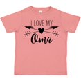 thumbnail image 3 of Inktastic I Love my Oma heart and arrows Boys or Girls Toddler T-Shirt, 3 of 5