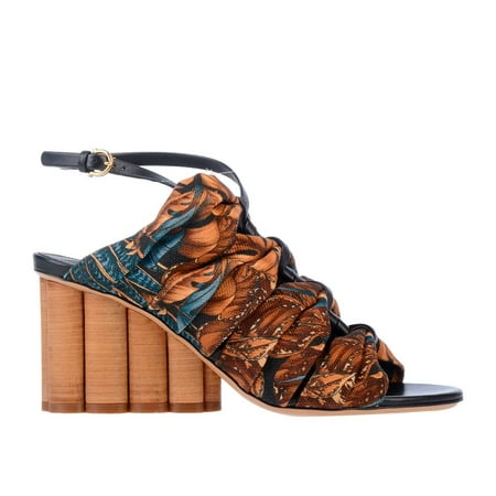 Salvatore Ferragamo Ladies Detailed Runway Sandal