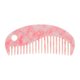 thumbnail image 1 of Ofertas Únicas 1 Pc Peine para el cabello en forma semicircular Rosa Hoja de acetato, 1 of 5