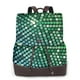 thumbnail image 1 of Fotbe Green Disco Lights Mochila Bolso con Estampado para Mujer, Mochila Antirrobo de Nylon Impermeable, Bolsa Ligera de Hombro, 1 of 4