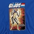 thumbnail image 2 of G.I. Joe Scarlett Card Unisex Adult Pull-Over Hoodie, Royal, Medium, 2 of 5