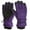 Purple, variant on Fall Long Sleeve Thermal Snow Gloves for Kids Blue Winter Outdoor Boys Girls Skating Snowboarding Windproof Warm Ski Suit 45119 Years Old