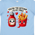 thumbnail image 4 of Inktastic You're the Ketchup to My Fries Boys or Girls Toddler T-Shirt, 4 of 5