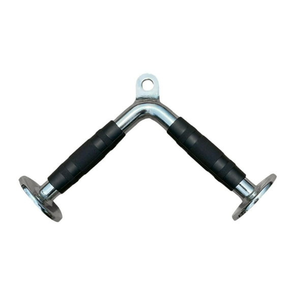 Siruishop Tricep Press Down Bar Accessories Strength Training Cable Machine Attachment