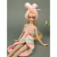 thumbnail image 2 of Conjunto De De Con cabellero Juegos Dressup DIY Para Muñeca Muchacha 1/6 naranja, 2 of 9