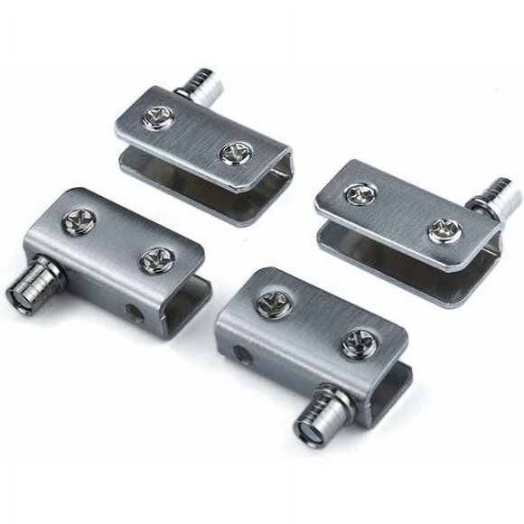 EcoNesxp Case Pack No Drilling Glass Door Hinge 90mm Glass
