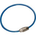 thumbnail image 2 of Hy-Ko KC123 Cable Key Ring, 6 in, Stainless Steel, 2 of 3