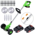 thumbnail image 1 of Grass Trimmer Cordless Electric Weed Eaters & Weed Trimmer, 88V Weed Wacker Kit with Upgraded Wheels, 1 of 10