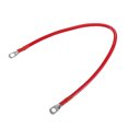 thumbnail image 1 of Unique Bargains Universal for Car Copper Battery Inverter Cables 6 AWG Gauge 5/16'-5/8' Battery Terminal Cable 18' Red, 1 of 7