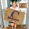 thumbnail image 1 of ViLaViDeca 4th Of July Door Mat Patriotic Doormat Entryway Rug Welcome Independence Day Doormat Stain And Fade Patriotic Decor Welcome Outdoor Mat Decorative For Home, 1 of 4