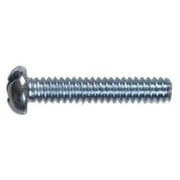 Hillman Machine Screws No. 8 - 32 X 1 " Zinc Combination/Phillips/Slotted Round Head Box 100
