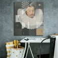 thumbnail image 5 of Epic Graffiti 'John Bettes Gentleman Modern 3' by Irena Orlov, Canvas Wall Art, 26"x30", 5 of 8