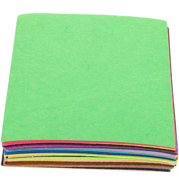 40 Sheets Diy Craft Felt Sheets Colorful Patchwork Sewing Crafts Fabric Sheets Diy Felt Material
