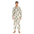 thumbnail image 6 of joogoo Christmas Owls Unisex Adults Onesies Pajamas Jumpsuits L, 6 of 7