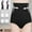 Black, variant on Itsame Lingerie Underpants for Womens Panties High Waist Underwear Black Size L
