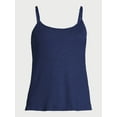 thumbnail image 6 of Joyspun Women's Ribbed Knit Sleep Camisole, Sizes S to 3X, 6 of 7