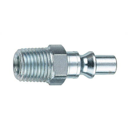 1 Pc, Tru-Flate Steel Air Plug 1/4 In. Male 1 Pc