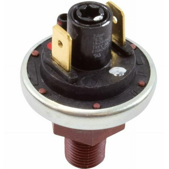 Gecko 510AD0249 DTEC-2 SPST 1A 2 PSI 0.125 in. NPT Pressure Switch