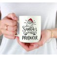 thumbnail image 3 of Koyal Wholesale Santa Claus Ceramic Coffee Mug, Santa's Favorite Producer, 3 of 5
