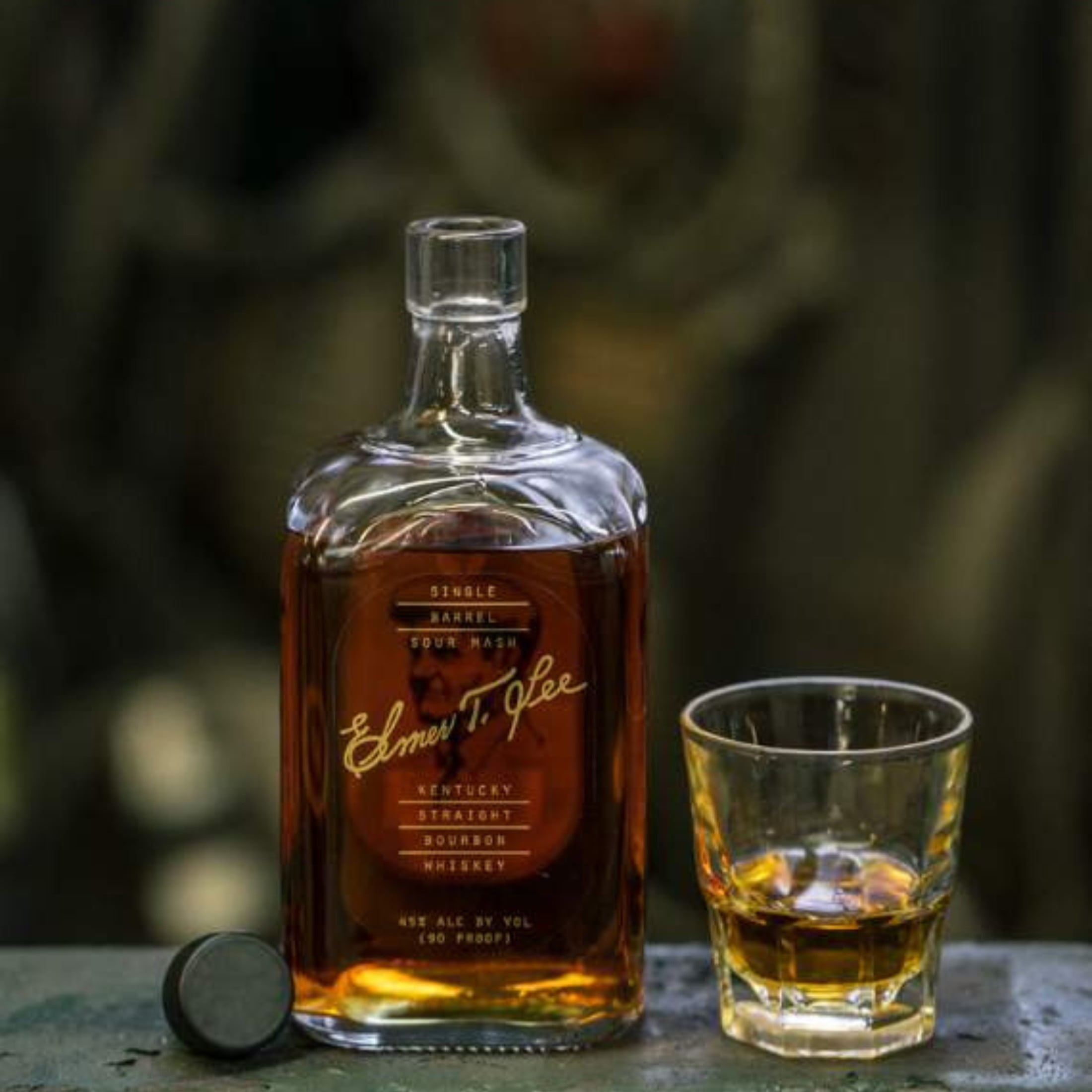 Elmer T. Lee Single Barrel Sour Mash Kentucky Straight Bourbon Whiskey, 750ml 90 Proof