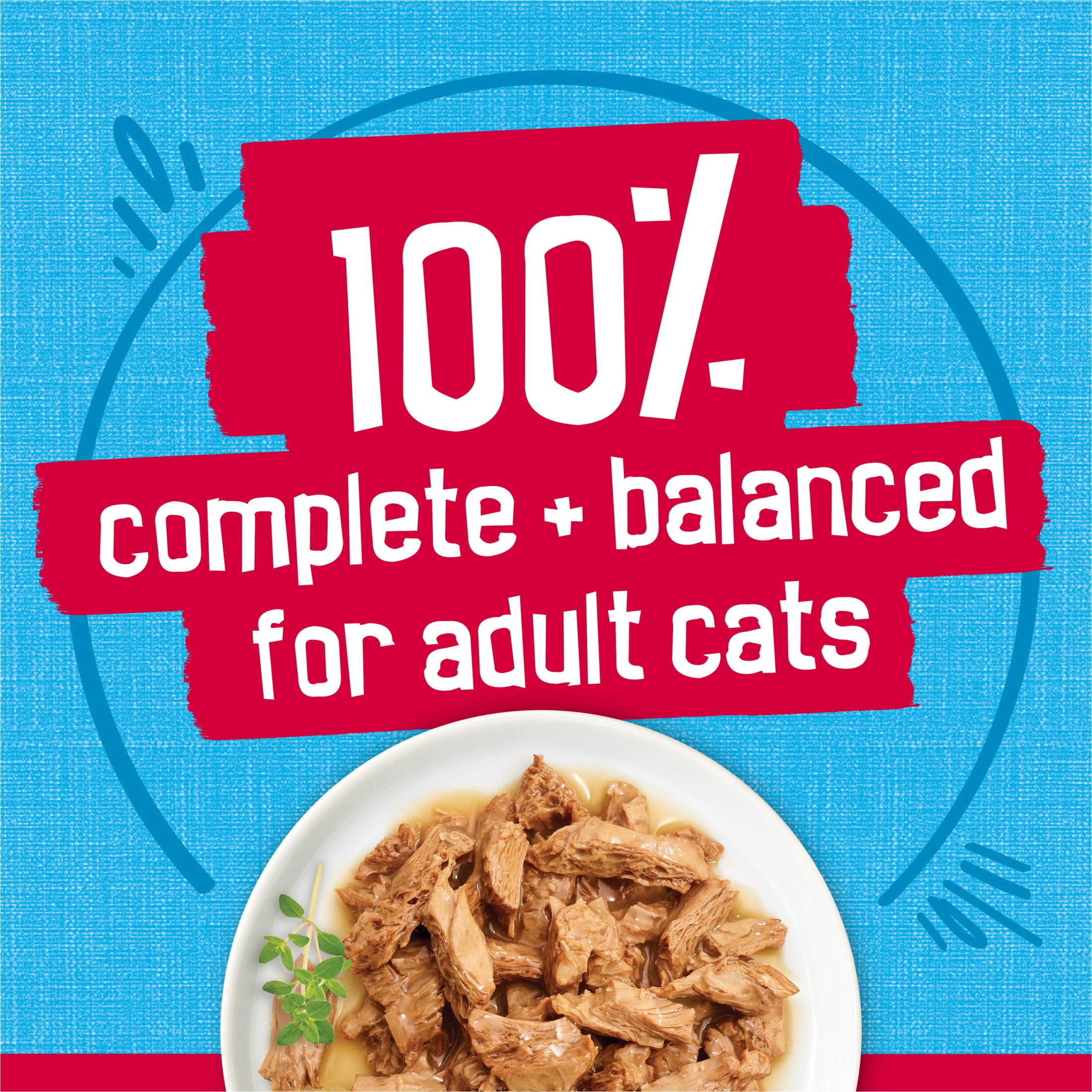 (24 pack) Purina Friskies Prime Filets, Ocean Whitefish and Tuna in Sauce, Wet Cat Food, 5.5 oz Can