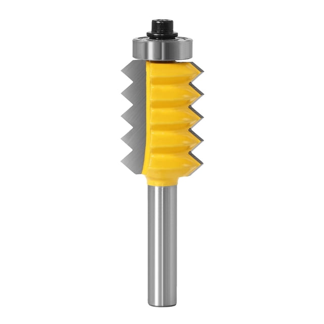 Tenon Carpintería Fresa Herramienta eléctrica Finger Glue Joint Router Bit con 0.3x1.18 pulgadas Zulema Bit de enrutador