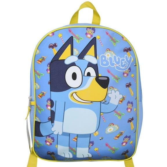Bluey 15" Backpack with Plain Front