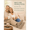 thumbnail image 7 of Comfello Circulatory Diabetic Ankle Socks for Men & Women – 3-Pack – Non-Binding, Extra Wide Moisture Wicking Cotton Socks, 7 of 7