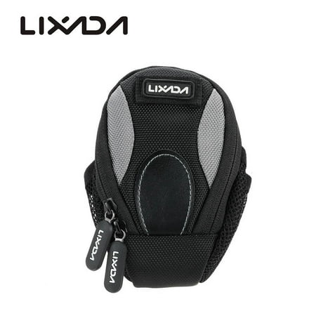 Lixada Outdoor Cycling Hiking Riding Road Bikes MTB City Bike Bicycle Saddle Bag Pack Pouch Seat Bag Seatpost Bag Pouch Seat Saddle Rear Tail (Best Road Bike Seat For Long Rides)