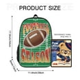 thumbnail image 5 of Football Backpack 17 Inches Large Capacity Casual Backpack, 5 of 5