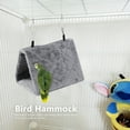 thumbnail image 6 of Tebru Bird Plush Hanging Cage, Soft Plush Hammock Hanging Cage Tent For Birds Parrot Winter Warm Bed Pet Toy, Bird Hammock, 6 of 8