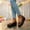 Brown Wedge Shoes for Women, variant on CYMMPU Women's Ruched Bow Platform Wedge Pumps, Closed Toe Slip On Wedge Shoes, Comfort Footwear for Party, Concert and Daily Casual Wear Beige 41