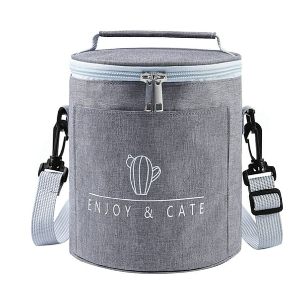 Xihbxyly Bolsa Térmica para Almuerzo, Portátil y Refrigerada, Diseño Compacto y Espacioso, Ideal para Loncheras y Refrigerios, Ideal para El Trabajo o Picnic de Adultos, Tamaño 19 X 17 Cm.