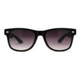 thumbnail image 2 of Retro Horn Rim Bi-focal Reading Sunglasses [Bifocal] Black Smoke +1.0, 2 of 4