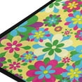 thumbnail image 4 of Dreamtimes 39x20 Inch Area Rug Floral Daisy Pattern Door Mat Washable Non-Slip Throw Floor Carpet Comfort Standing Mat for Kitchen, Floor, Office, Sink, Laundry, 4 of 6